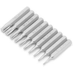WERKZEUGE 10 Stück 4 Mm Kreuzschlitz-Schraubendreher-Bits Mit Sechskantschaft Zur Einfachen Befestigung Von Elektronikreparaturen T3/T4/T5/T6/T7/T8/T9/T10/T15/T20
