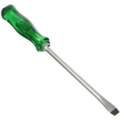 HEYCO 1437020080 M CANICIEN 1437 SCHRAUBENZIEHER, SILBER/GRÜN, 200 X 12 MM