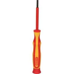 KSTOOLS® KS TOOLS Präzisions-Schraubendreher Mit Schutzisolierung Für Schlitzschrauben, 3,5mm