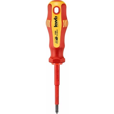 KWB VDE Schutzisolierter Schraubendreher, PH1, 80 Mm - 662301