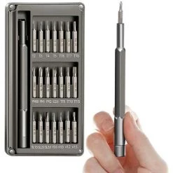 Kueatily Schraubendreher-Set Mit S2-Legierung Aus Starkem Stahl, Magnetische Reparaturelektronik