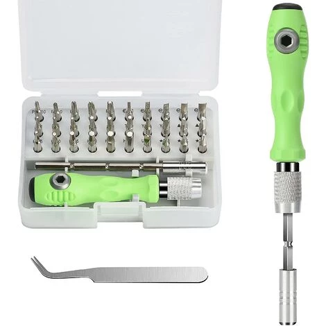 Kueatily 32 In 1 Präzisions-Schraubendreher Präzisions-Schraubendreher-Set DIY Repair Tool Kit,