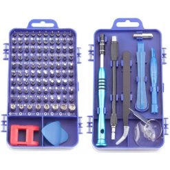 110-in-1-Präzisions-Schraubendreher-Kit-Werkzeuge, Tragbares Magnetisches Präzisions-Schraubendreher-Kit Schraubendreher-Reparaturwerkzeug Für Computer/Laptop/iPhone/Brille/Uhr/Smartphone, Blau...-THSINDE THSINDE