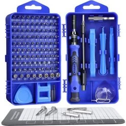 OCXIN Professionelles Computer--Werkzeug-Set, HPFIX 122-in-1 Präzisions-Schraubendreher-Set, Elektronik--Werkzeug-Set Für Handy, Laptop, Tablet, Kameras, Xbox-Controller