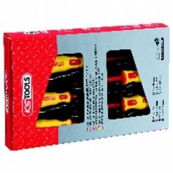 KSTOOLS *KS Tools ERGOTORQUE VDE Schraubendreher-Satz,8-tlg.PH+Schlitz, 117.0550