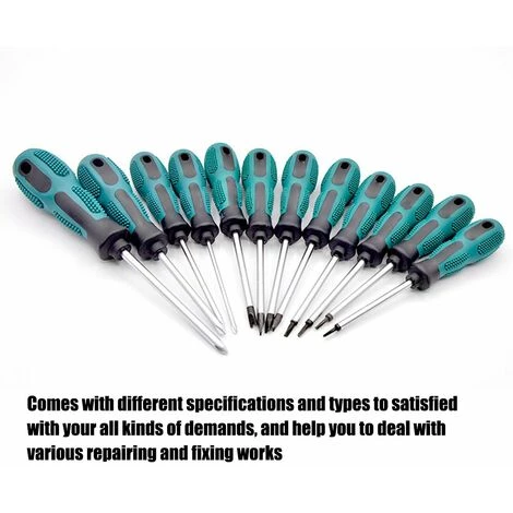 LIFCAUSAL Schraubendreher-Set Multifunktions-Schraubendreher-Reparatur-Werkzeugsatz Manueller Schraubendreher Für Mobiltelefone Computer Haushaltsgeräte,9-tlg – Bild 2