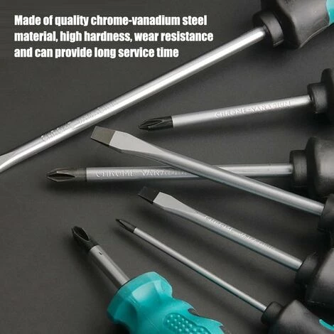 LIFCAUSAL Schraubendreher-Set Multifunktions-Schraubendreher-Reparatur-Werkzeugsatz Manueller Schraubendreher Für Mobiltelefone Computer Haushaltsgeräte,9-tlg – Bild 5