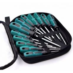 LIFCAUSAL Schraubendreher-Set Multifunktionaler Schraubendreher-Reparaturwerkzeugsatz Manueller Schraubendreher Für Mobiltelefone Computer Haushaltsgeräte，12-tlg