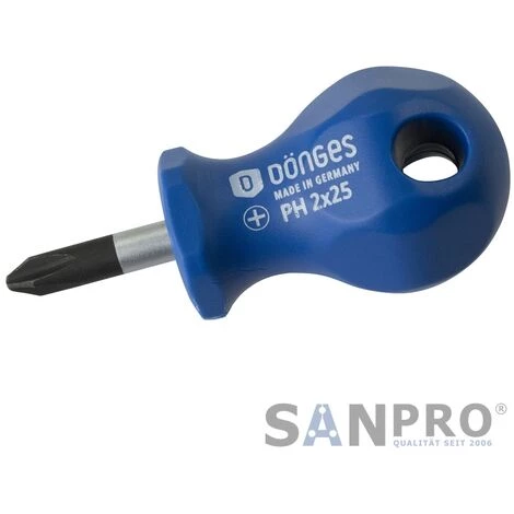SANPRO - Kreuzschlitz-Vergaserschraubendreher, PH 2, 25 Mm