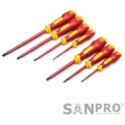 SATA - Schraubendreher-Satz, VDE-isoliert, 7-teilig