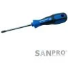 SANPRO - Pozidriv-Schraubendreher, PZ2, Klingenlänge 100 Mm