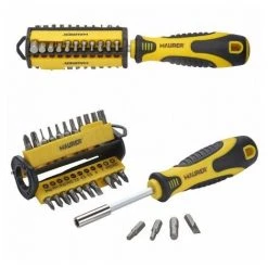 Juego Puntas Maurer Con Adaptador 35 Piezas.