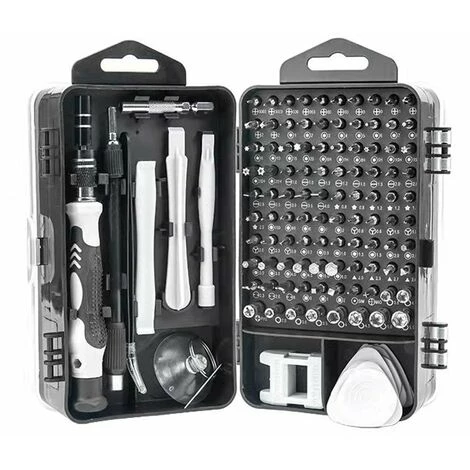 Schraubendreher-Kit, 115-in-1-Präzisions-Schraubendreher-Bits-Set, Werkzeuge Für Xbox, PS3 4 5, MacBook, IPhones, Laptop, Uhren, Schmuck, Spielzeug, Brillen Usw – Bild 5