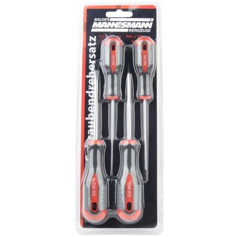 BR??DER MANNESMANN Schraubendreher-Set, 4-tlg. | M11300