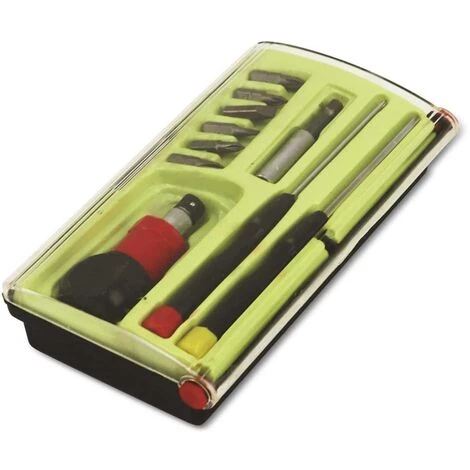 NO-NAME Ratschenbit-& Schraubendrehersatz, UNICRAFT, 10-tlg. – Bild 2