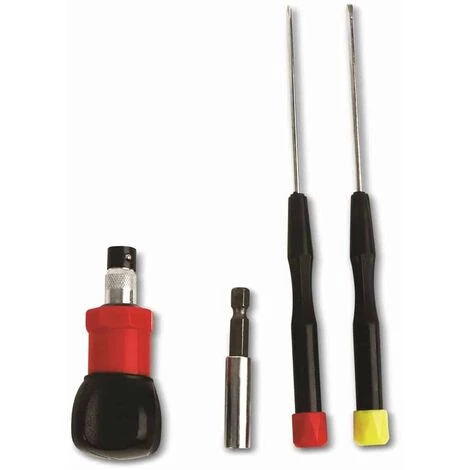 NO-NAME Ratschenbit-& Schraubendrehersatz, UNICRAFT, 10-tlg. – Bild 3