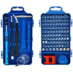 MINKUROW Schraubendreher-Set, 110 In 1 Präzisions-Werkzeug-Set, Magnetisches Feinreparatur-Set, Schraubendreher-Reparatur-Werkzeug-Set Für Modellbau, Handy, IPhone, IPad, Tablet, PC, Uhr, Kamera