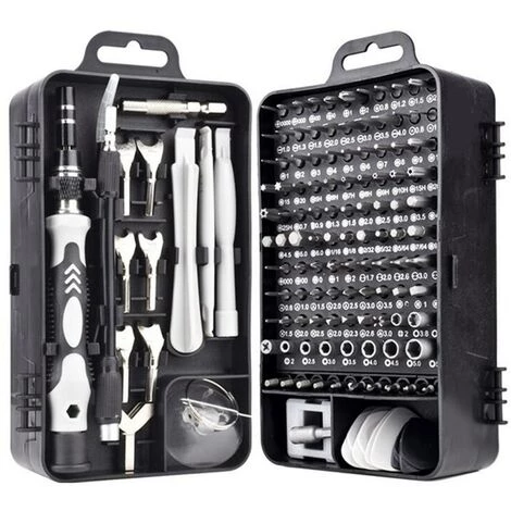 FUIENKO 110/115/135 In 1 Schraubendreher-satz Von Schraube Fahrer Bit Set Multi-funktion Präzision Handy Reparatur Gerät Hand Werkzeuge Torx Hex,purple – Bild 2