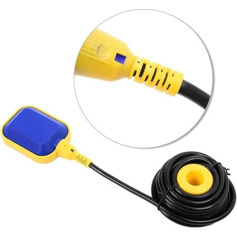 HEGUYEY Schwimmerschalter, 250 V 15 (8) Professioneller Füllstandssensor Wasserstand Schwimmer Füllstandsregler Für Pumpentank Flüssigwasserstandsregler Mit 5 M Kabel. – Bild 2