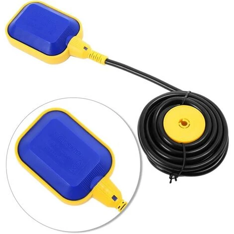 HEGUYEY Schwimmerschalter, 250 V 15 (8) Professioneller Füllstandssensor Wasserstand Schwimmer Füllstandsregler Für Pumpentank Flüssigwasserstandsregler Mit 5 M Kabel. – Bild 3