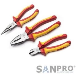 SATA - Zangen-Satz, VDE Isoliert, 3-teilig