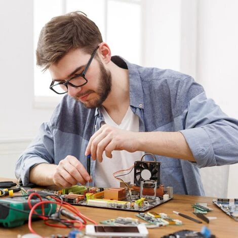 49Pcs Werkzeuge Set Haushalt Werkzeug Box Herramientas Schraubendreher Messer Hammer Holz Hand Auto Reparatur Ferramentas Durch Fuienko,CHINA,49 Pcs – Bild 5