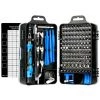 FUIENKO 135 In 1 Schraubendreher-set CRV Stahl Magnetische Schraubendreher-bits Reparatur Telefon PC Tool Kit Präzision Torx Hex Schraube Fahrer Hand Werkzeuge,Blau,135Pcs