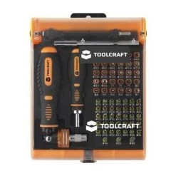 TOOLCRAFT FOR WORKSHOP SCHRAUBENZIEHERSATZ 73-TEILIG CES TO-7116294
