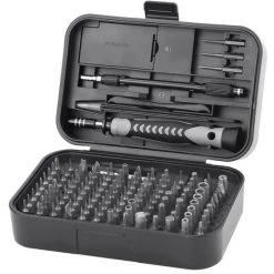 FUIENKO 130 In 1 Schraubendreher-set, Magnetic Repair Tool Kit, Magnetic Repair Tool Kit Mit Hebeln Werkzeug Pinzette, Flache, Phillips