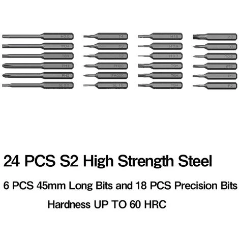 Fuienko Elektrische Schraubendreher-set Präzision MI Hand Werkzeuge Schraube Fahrer Kit Präzision Schraubendreher Bit Set Iphone Laptop Reparatur Werkzeug,Electric Screwdriver – Bild 3