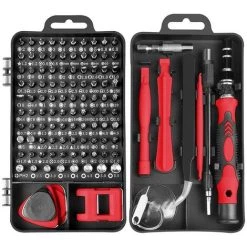 DONTODENT 117 In 1 Schraubendreher-Set Feinmechanik, 117-teiliges Schraubendreher-Set Für Elektronik, Uhrmacher, Feinmechanik, Modellbauer, Iphone, Laptop