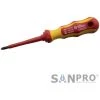 SANPRO - VDE-Kreuzschlitzschraubendreher, PH2, Klingenlänge 100 Mm