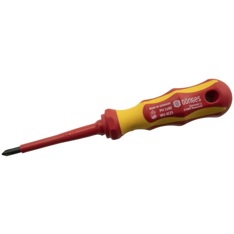 SANPRO - VDE-Kreuzschlitzschraubendreher, PH2, Klingenlänge 100 Mm – Bild 2
