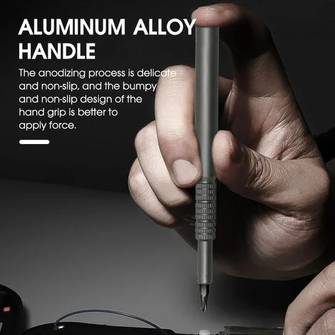 QERSTA 66-teiliges Magnetisches Schraubendreher-Set, Präzisions-Bits, Griff Aus Aluminiumlegierung, Handwerkzeuge – Bild 3