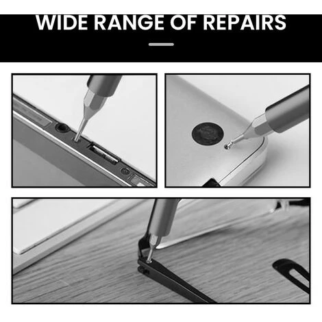 QERSTA 66-teiliges Magnetisches Schraubendreher-Set, Präzisions-Bits, Griff Aus Aluminiumlegierung, Handwerkzeuge – Bild 4