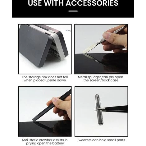 QERSTA 66-teiliges Magnetisches Schraubendreher-Set, Präzisions-Bits, Griff Aus Aluminiumlegierung, Handwerkzeuge – Bild 5