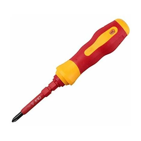 QERSTA Magnetisches Schraubendreher-Set, Mehrfach Isoliertes Schraubendreher-Set Mit 14 Austauschbaren Positionen Für DIY-Reparaturen – Bild 2