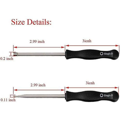 GESCHENKE 10-teiliges Vergaser-Einstellwerkzeug 10-teiliges Vergaser-Schraubendreher-Set – Bild 4