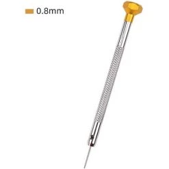 BENOBBY KIDS 5 Präzisions-Schraubendreher – Geschlitzte Flache Klinge – Reparaturwerkzeuge Für Uhrmacher – 0,8–1,6 Mm