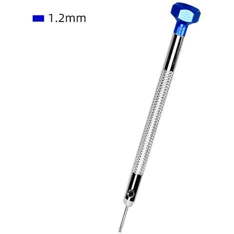 BENOBBY KIDS 5 Präzisions-Schraubendreher – Geschlitzte Flache Klinge – Reparaturwerkzeuge Für Uhrmacher – 0,8–1,6 Mm – Bild 3