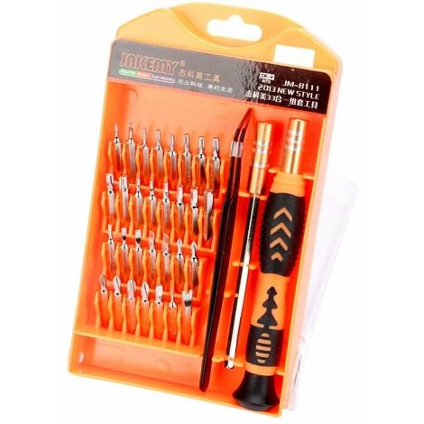 BEARSU 33 In 1 Präzisions-Schraubendreher-Kit, Mini-Schraubendreher Für Brillen, Telefon, PC, Uhr, Tablet, Kamera, Spielzeug – Bild 2