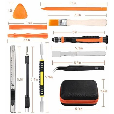 BEARSU 68-in-1-Präzisions-Schraubendreher-Kit, S2-Stahl-Schraubendreher-Reparaturwerkzeug Für Laptops, Computer, Brillen, Notebooks, Geräte – Bild 3