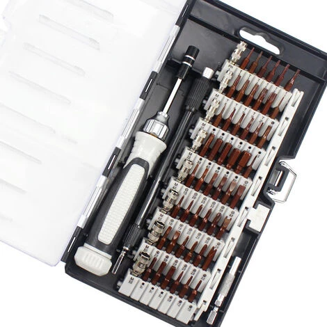 HELLO KITTY BAIN Kleines Multifunktions-Schraubendreher-Set Kombiniertes Magnetisches Präzisions-Schraubendreher-Set (Schwarz) – Bild 4