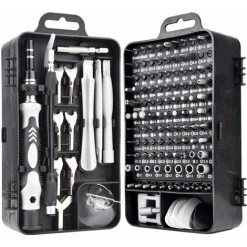 BF Mini-Schraubendreher-Set Precision Kit Tool Small Box Schraubendreher-Set (Grau Schwarz)