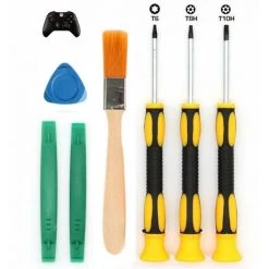 DONTODENT T6 T8 T10 Schraubendreher-Set Und Hebelwerkzeug Mit Reinigungsbürste Für Xbox One Controller