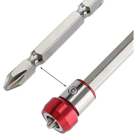 DONTODENT Neuer Universeller Magnetring 1/4 Metall-Schraubendreher-Bit Magnetring 6,35 Mm Schaft Anti-Korrosions-Bohrer – Bild 2