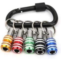 DONTODENT Stücke 6,35mm 3 Slot Aluminiumlegierung Schraubendreher Bit Halter Schnellspanner