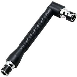 DONTODENT Schraubendreher-Verlängerungsgriff L-Form 1/4" Sechskant-Steckschlüssel, Kleiner Multi-Bit-Schraubendreher, Ringmaulschlüssel, Schlitz-Schraubendreher-Kit Werkzeug Mit