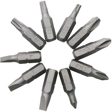 DONTODENT Schraubendreher-Verlängerungsgriff L-Form 1/4" Sechskant-Steckschlüssel, Kleiner Multi-Bit-Schraubendreher, Ringmaulschlüssel, Schlitz-Schraubendreher-Kit Werkzeug Mit – Bild 5