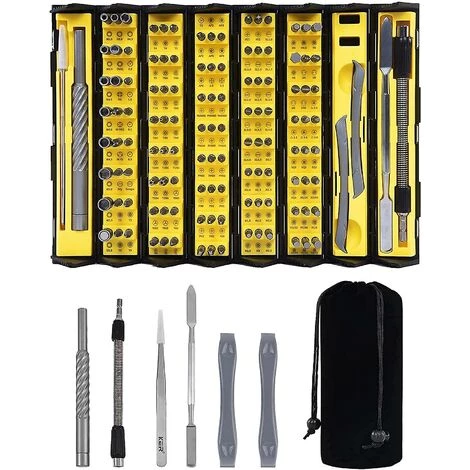 HELLO KITTY BAIN Mini-Schraubwerkzeug-Set, 128 In 1 Präzisions-Magnet-Schraubwerkzeug-Set – Bild 2